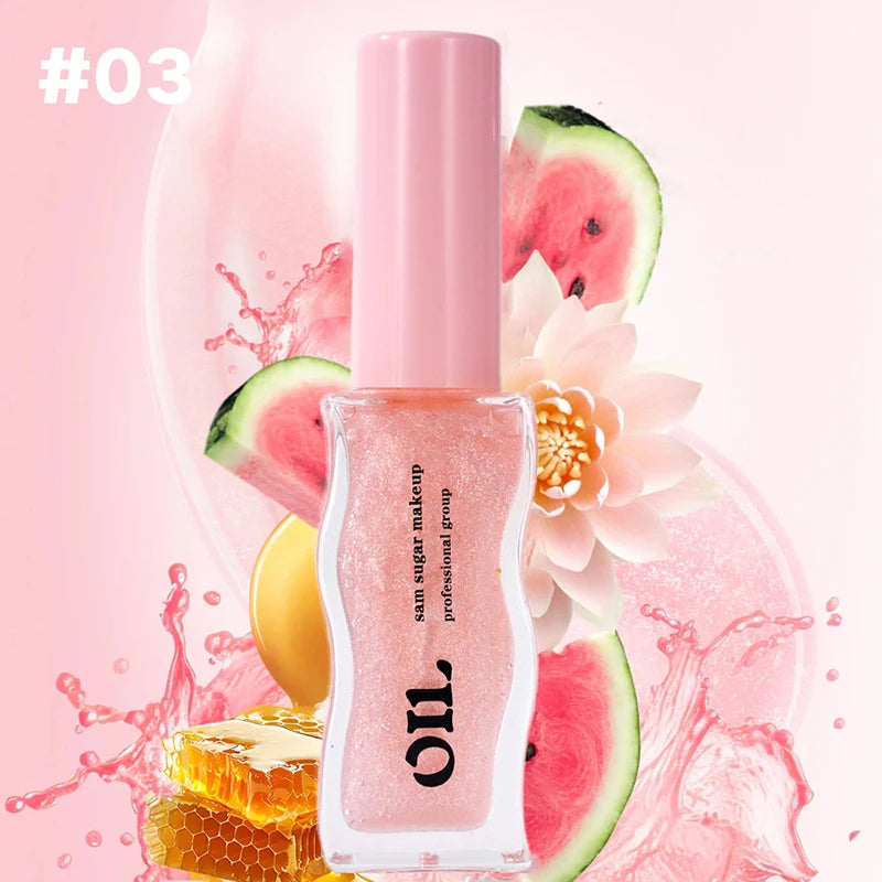 Light Honey Essence Lip Oil Long-Lasting