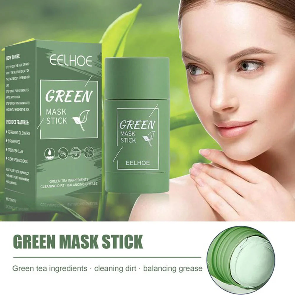 Hot Green Tea Solid Cleansing Mask