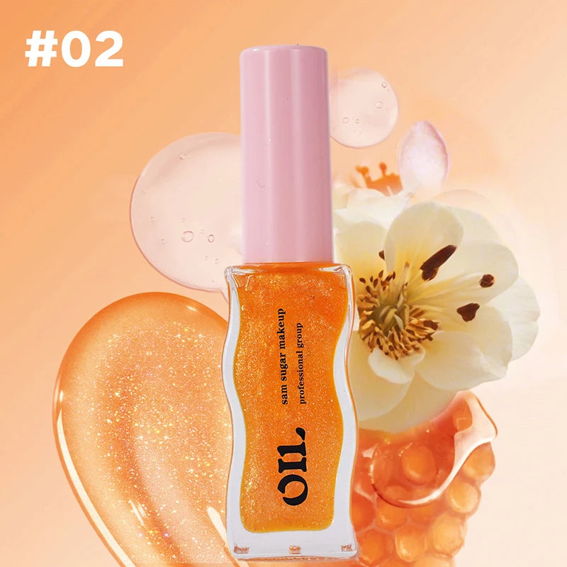 Light Honey Essence Lip Oil Long-Lasting