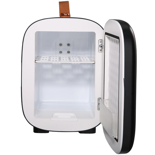 Vevor Mini Fridge, 4 Liter 6 Can Small Refrigerator For Beverage Skincare & Cosmetic