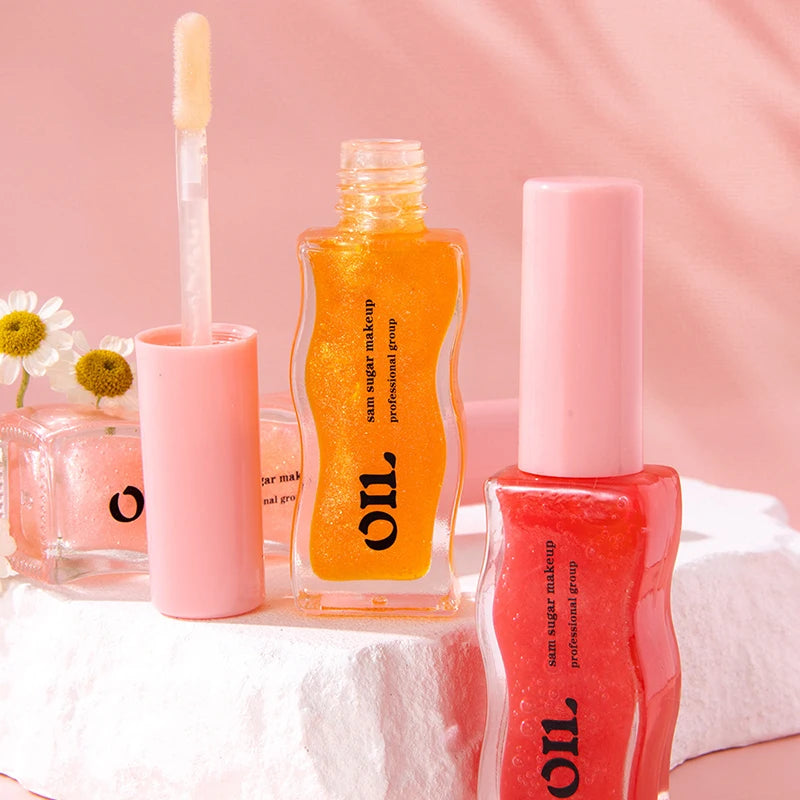 Light Honey Essence Lip Oil Long-Lasting