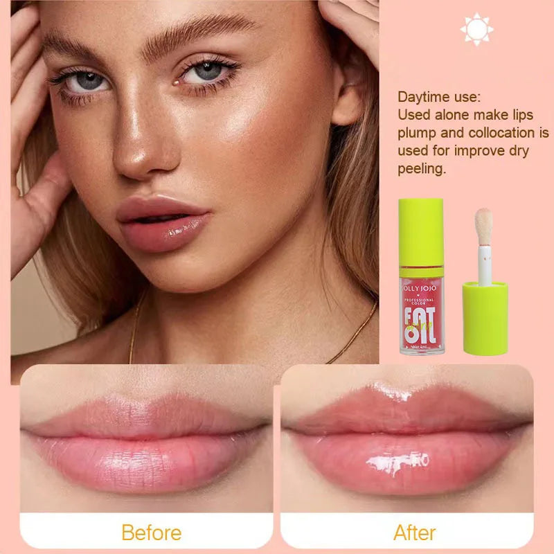 Lip Gloss Moisturizing Lip Plumper Oil Liquid